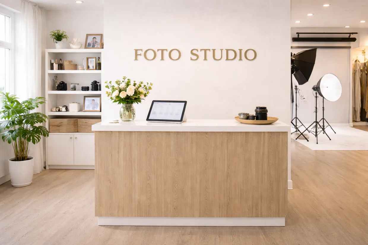 Fotostudios: Terminplanung und Online-Buchung im Arbeitsalltag