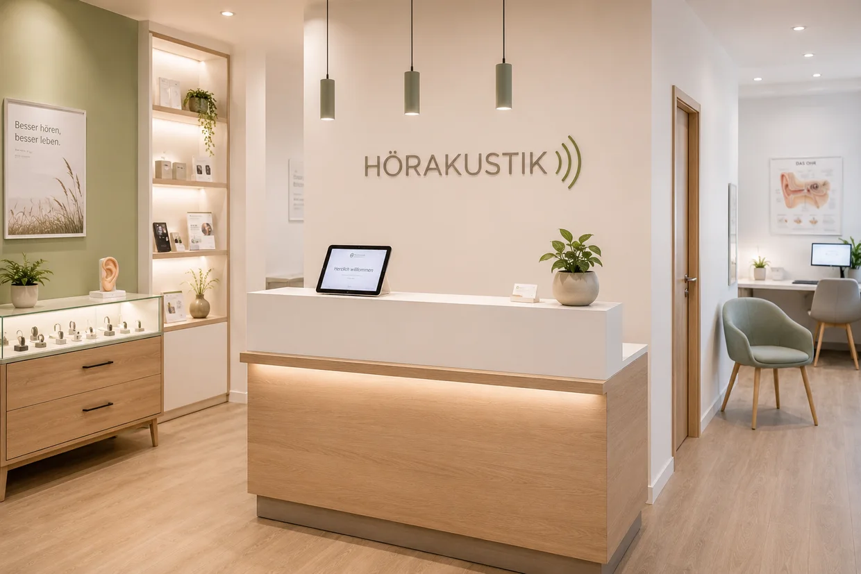 Hörakustiker: Terminplanung und Online-Buchung im Arbeitsalltag